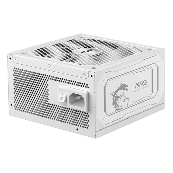 MSI MAG A1000GL PCIE5 80PLUS Gold 1000W Blanc