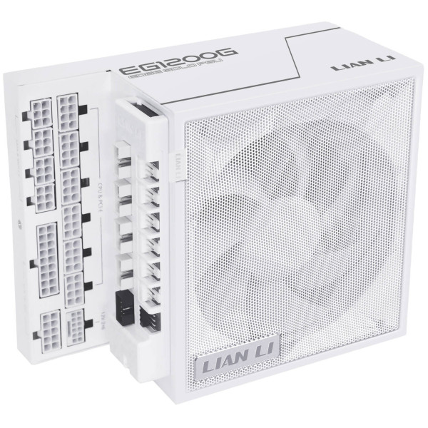 Lian Li Edge 1200 80PLUS GOLD 1200W (White) - With Hub