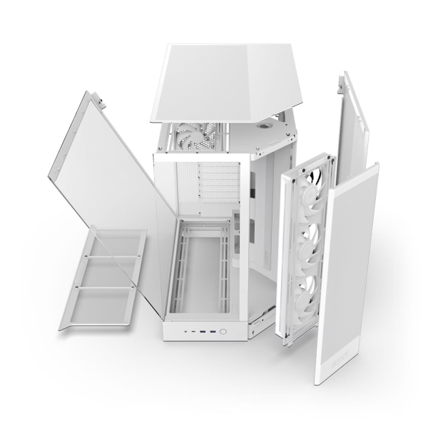 NZXT H9 Flow RGB (2025) White