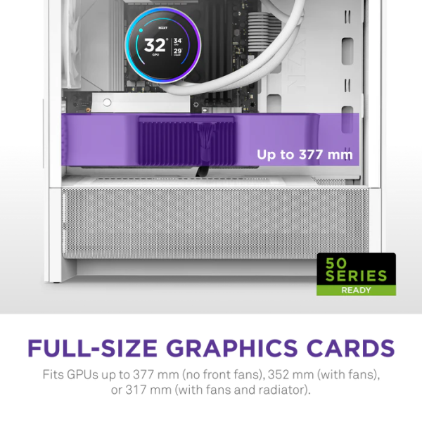 NZXT H3 Flow (2025) White
