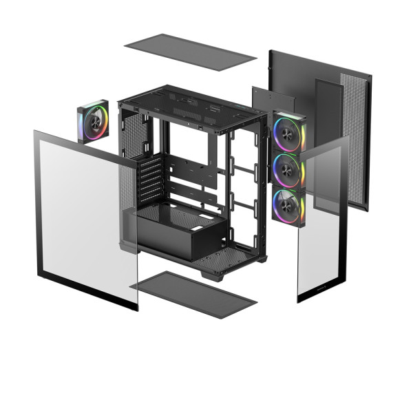 DeepCool CG580 4F V2 Black