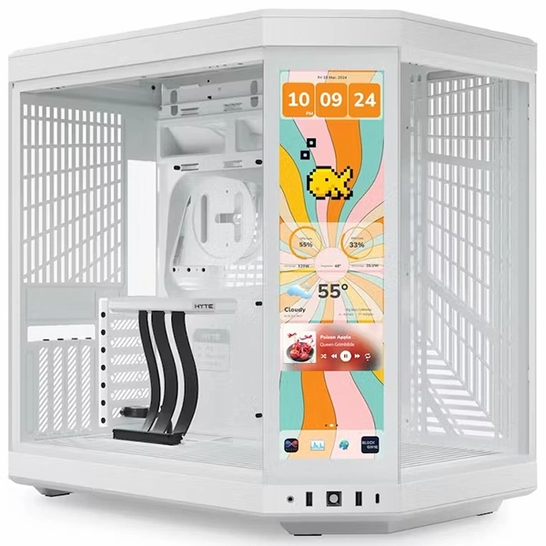 Hyte Y70 Touch Infinite Blanc 14.9″