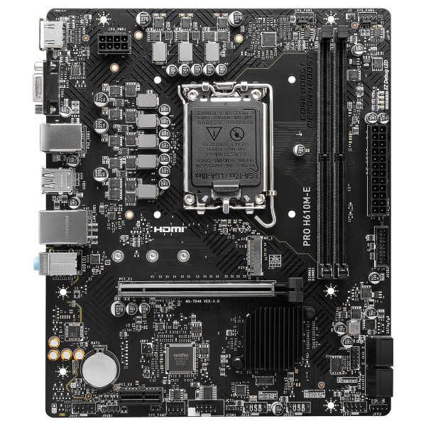 MSI PRO H610M-E DDR5