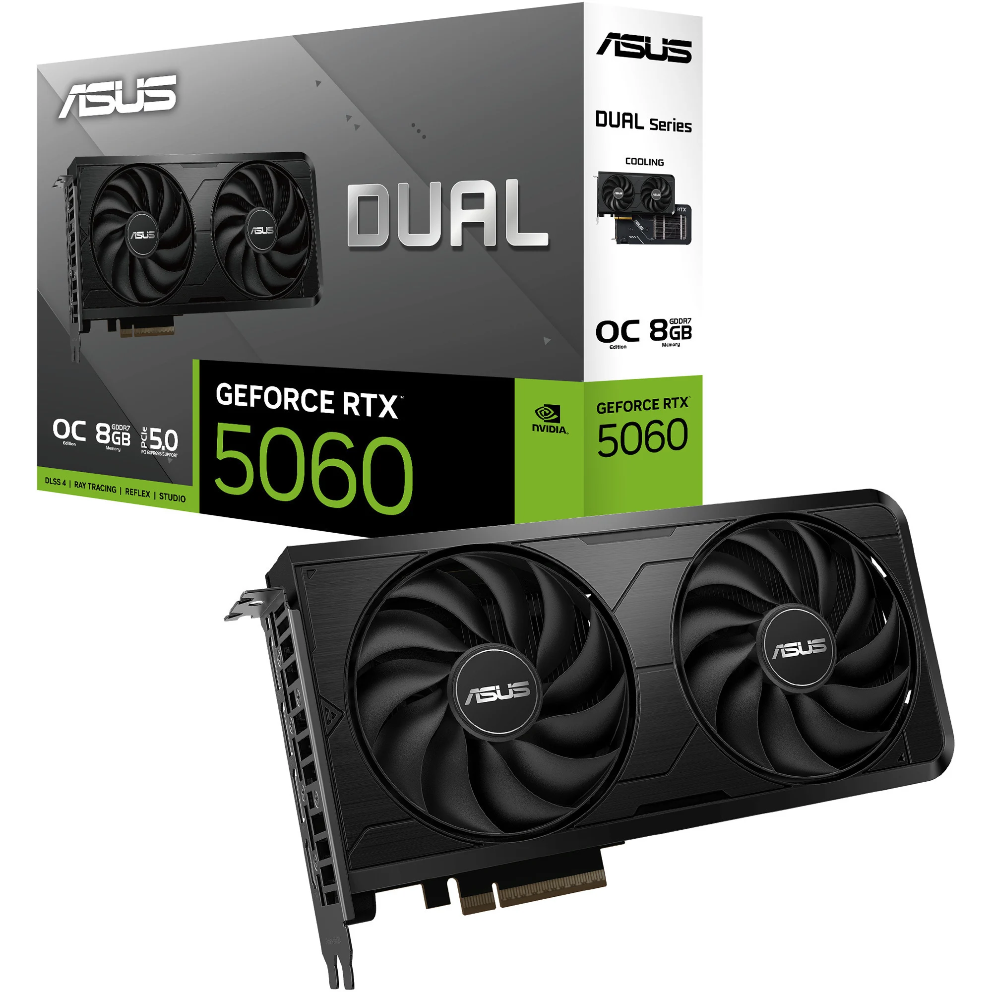 ASUS GeForce RTX 5060 DUAL OC EVO Edition 8GB