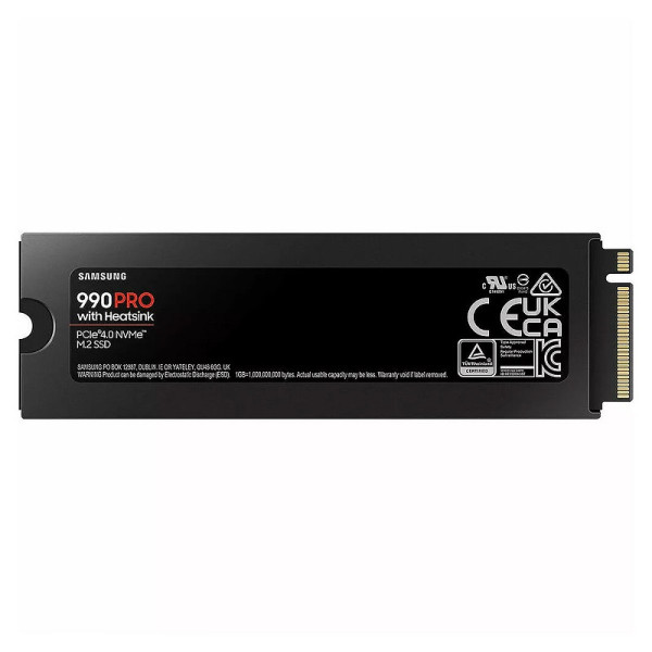 Samsung SSD 990 PRO M.2 PCIe NVMe 1Tb avec dissipateur