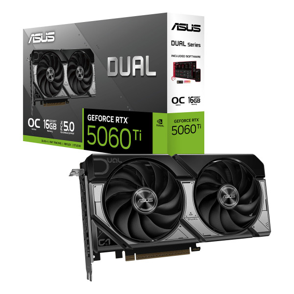 ASUS Dual GeForce RTX 5060 Ti OC Edition 16Go GDDR7