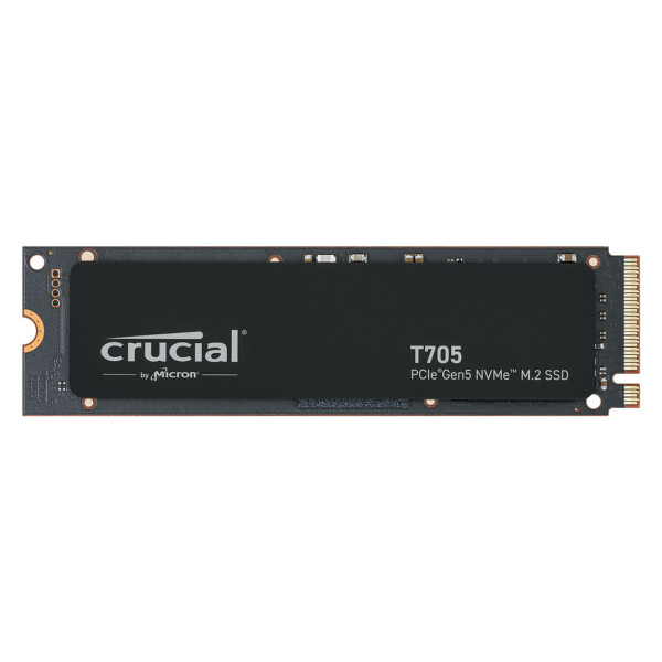 Crucial T705 1TB PCIe Gen5 NVMe M.2 SSD (Sans emballage)