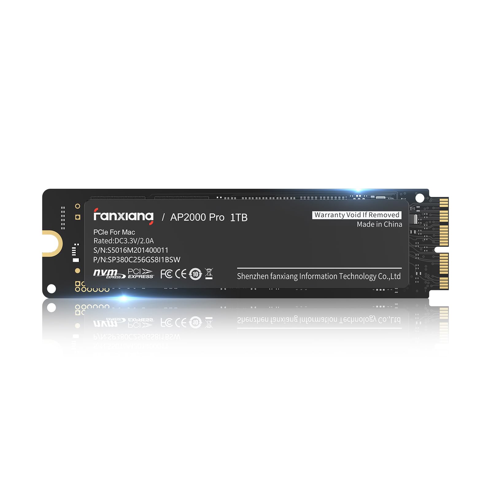 SSD Fanxiang AP2000 Pro pour MacBook  1TB