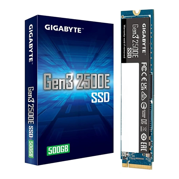 GIGABYTE 2500E SSD 500 Go NVME Gen3