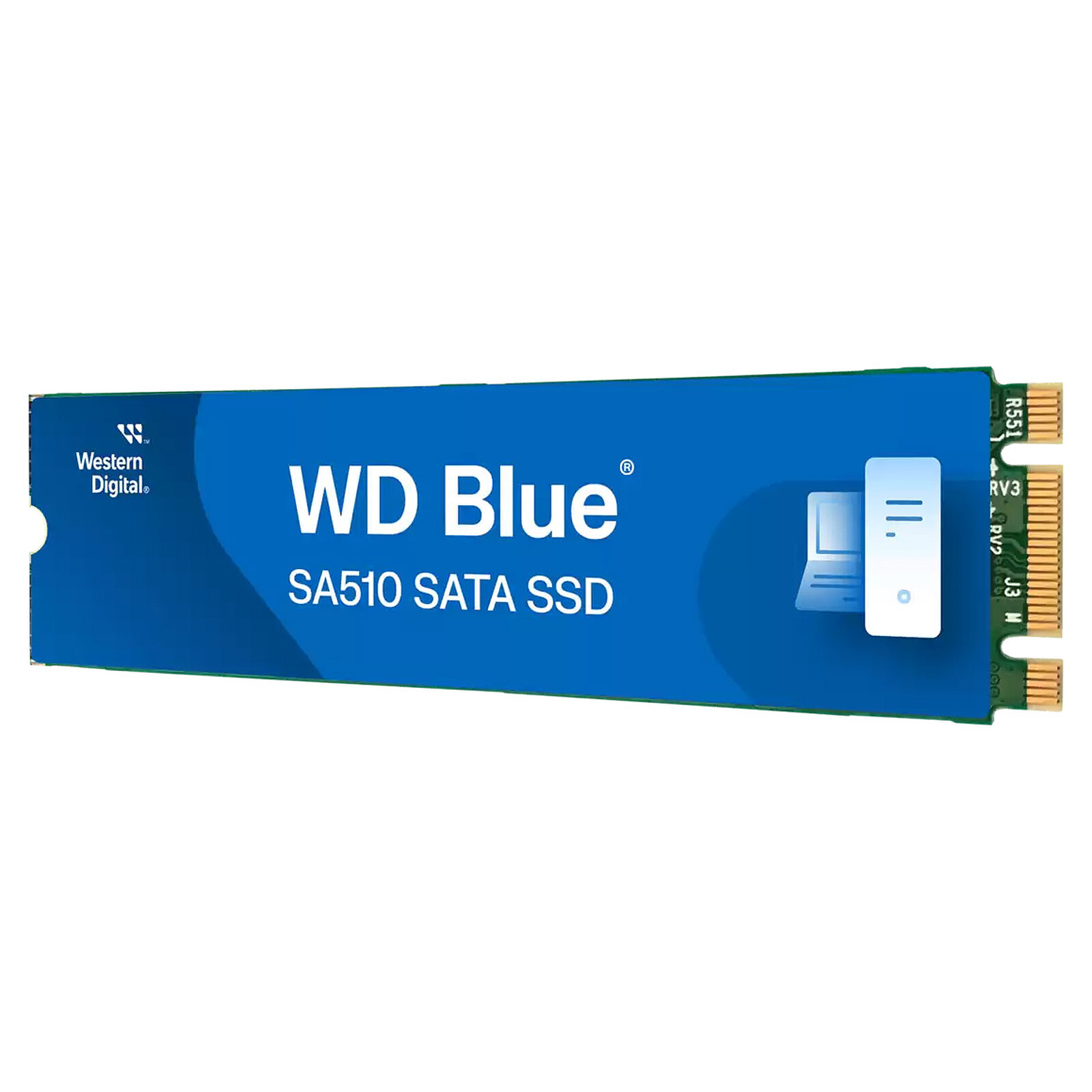 Western Digital 1TB WD Blue SA510 SATA M.2 2280 (Sans emballage)