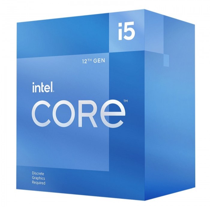 Intel Core i5 12400F (2.5 GHz / 4.4 GHz) 