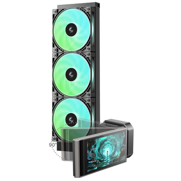 DeepCool LT360 VISION ARGB Black