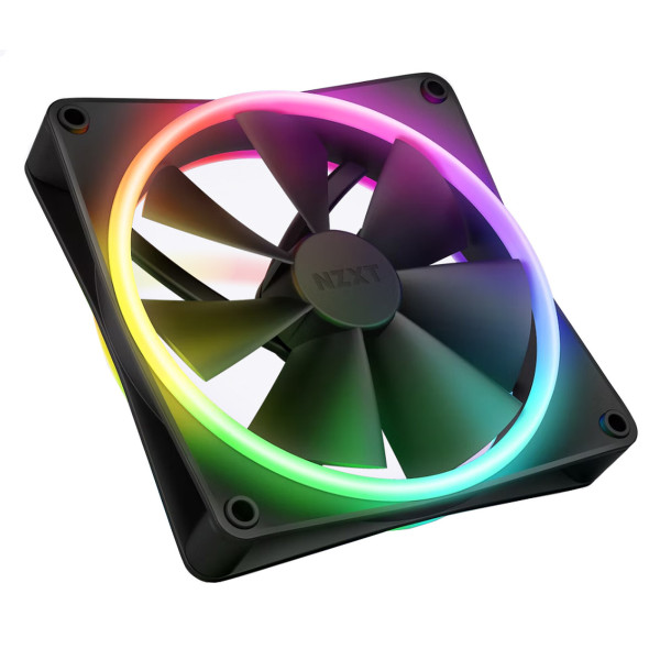 NZXT F140 RGB Duo Twin Pack Black